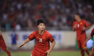 Công Phượng ghi bàn giúp U23 Việt Nam lội ngược dòng trước U23 Palestine.