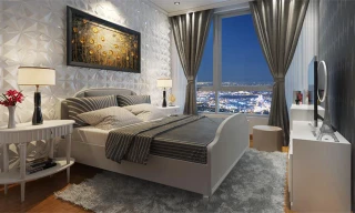 Căn hộ dịch vụ Landmark Plus được trang hoàng nội thất mang đẳng cấp 5 sao.