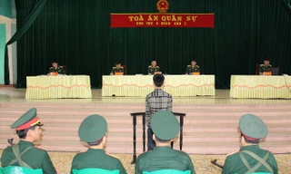 Phiên tòa xét xử bị cáo Nguyễn Ngọc Quân. Ảnh: CTV.