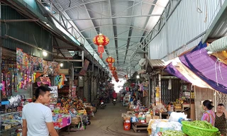 Chợ truyền thống Đồng Đăng. Ảnh: LĐ