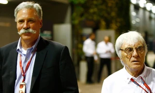 Ông chủ mới của giải đua F1 Chase Carey (trái) được cho là quan tâm tới việc tổ chức một chặng đua ở Tp Hồ Chí Minh. Ảnh: AUTOSPORT.