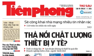 Thông báo về việc chuyển đổi địa chỉ đặt báo Tiền Phong