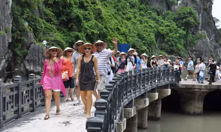 Lãnh đạo ngành lạc quan rằng du lịch Việt Nam sắp đuổi kịp các nước láng giềng. Ảnh: Nguyên Khánh.