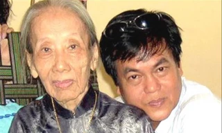 Bà Tùng Long và con trai - nhà văn Nguyễn Ðông Thức.