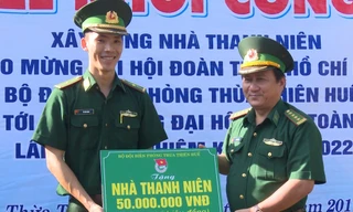 TT-Huế: Khởi công nhà '100 đồng' đầu tiên tặng cán bộ, chiến sĩ trẻ