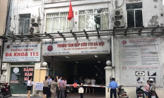 Đang tồn tại nhiều nghịch lý cản trở sự phát triển của Trung tâm 115 Hà Nội. Ảnh: Trường Phong.