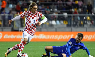 Nhạc trưởng Modric của ÐT Croatia.