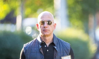 Tỷ phú giàu nhất thế giới năm 2017 Jeff Bezos theo xếp hạng của Bloomberg​. Ảnh: Bloomberg.