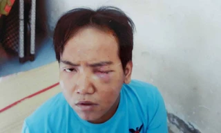 Hoàng Nhất Giang tại cơ quan công an. Ảnh: CA cung cấp.