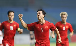 Bàn thắng vào lưới Olympic Bahrain chính là sự giải tỏa áp lực cần thiết cho Công Phượng sau những chỉ trích nặng nề. Ảnh: VSI.