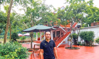 Cái tên Hồ Khanh khiến thêm nhiều người biết đến khu nghỉ cạnh sông Son này. Ảnh: N.M.Hà.