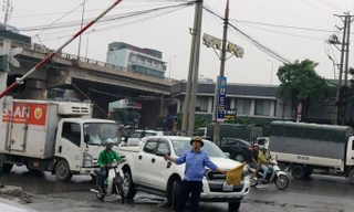Một ca gác của anh Thư. Ảnh: Quỳnh Nga.