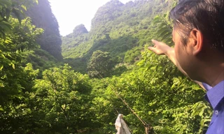 “Mỏ vàng” của người Chi Lăng trên dãy Kai Kinh hùng vĩ. Ảnh: Duy Chiến.