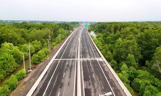 Cách di chuyển qua các nút giao cao tốc Bến Lức - Long Thành từ hôm nay