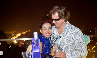 Thảo Trang ôm xiết trai Tây trong cái rét Hà Nội