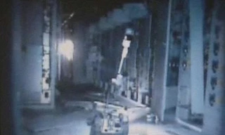 Robot đo phóng xạ trong lò phản ứng số 3 của nhà máy Fukushima số 1 Ảnh: Kyodo
