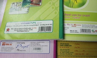 Sách giáo khoa sẽ in bằng giấy ít trắng