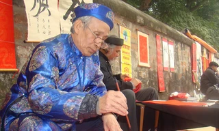 Phố ông Đồ xuân Nhâm Thìn khai hội