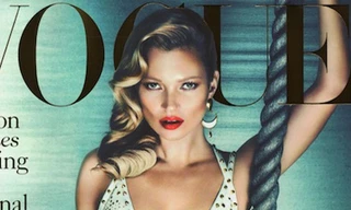 Kate Moss 'nữ thần' gợi cảm