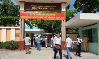 Khánh Hòa công bố điểm chuẩn vào lớp 10 