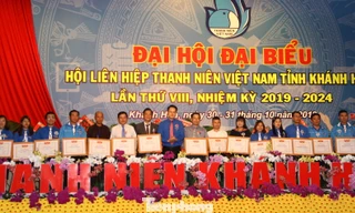 Anh Bùi Hoài Nam tái đắc cử chủ tịch Hội LHTN Việt Nam tỉnh Khánh Hoà