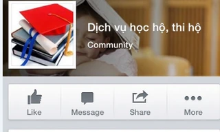 Bùng nổ học hộ, thi hộ và... ốm hộ