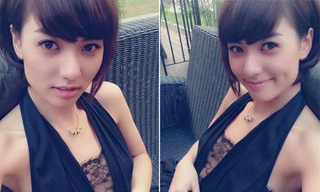 Hồng Quế gầy gò, lộ vòng một khiêm tốn