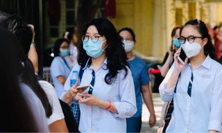 Thí sinh dự thi tốt nghiệp THPT năm 2021. Ảnh: Như Ý