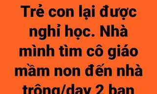 Nghỉ học vì COVID, nhiều phụ huynh ‘nghiến răng’ chi tiền tìm người trông con