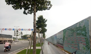 Dự án khu đô thị Tân Phú được khởi công xây dựng trên nền đất khu 43 ha. Ảnh: H.Chi