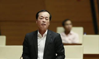 Bộ trưởng Bộ Xây dựng Phạm Hồng Hà. Ảnh: Như Ý