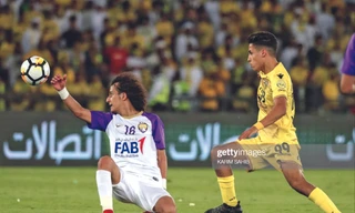 Ali Saleh trong màu áo Al Wasl. Ảnh: GETTY IMAGES 