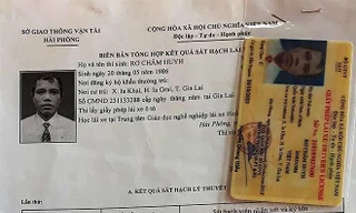 Anh Rơ Châm Huyh (bên phải) 