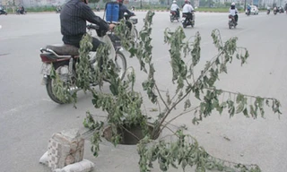 'Bốc hơi' nhiều nắp hố ga