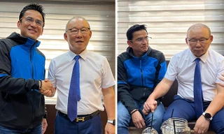 Kiatisak hội ngộ HLV Park Hang-seo dịp Tết, gửi lời nhắn đặc biệt 