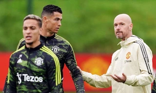 Ronaldo được HLV Ten Hag tha thứ, có thể ra sân ở Europa League 