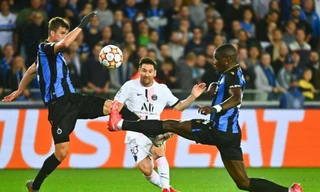 HLV Pochettino chỉ ra điểm yếu của Messi trong trận hòa Brugge