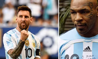 Võ sĩ dọa đánh Messi phải xin lỗi sau khi bị Mike Tyson 'nắn gân' 