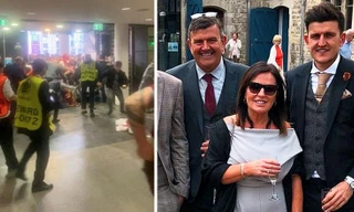 Bố của Harry Maguire bị đám đông giẫm đến gãy xương sườn khi đi xem chung kết