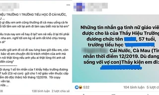 Hình ảnh đăng tải trên mạng xã hội.