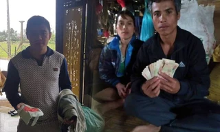 Dân mạng rần rần ca ngợi hành động trả lại tiền trong đồ cứu trợ của người dân vùng lũ