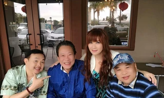 Đăng ảnh chụp chung với Chí Tài và nhạc sĩ Lê Quang, vợ cũ Bằng Kiều nhắn nhủ xúc động