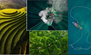 Sửng sốt với những bức ảnh Việt Nam ở top đầu tại giải ảnh trên không 2020