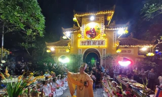 Lễ Mông sơn thí thực mùa Vu Lan tại chùa Quán Sứ