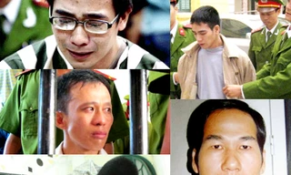 Năm tử tù đang chờ ngày trả giá cho tội ác kinh hoàng