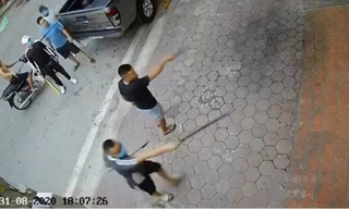 Nhóm đối tượng gây rối tại nhà dân ở Hải Dương.