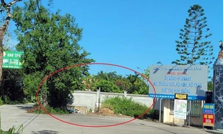 Hữu Bằng Resort lấn chiếm hàng trăm m2 đất làm đường giao thông