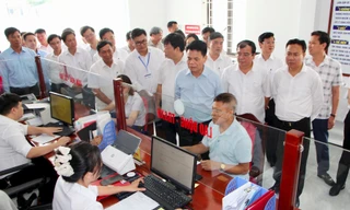 Chủ tịch tỉnh Hải Dương chỉ đạo sau buổi vận hành thử nghiệm phường mới