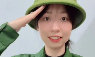 Cô gái Hải Phòng gác bằng đại học xung phong nhập ngũ