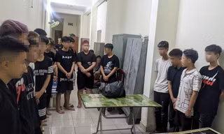 Các bị can tại cơ quan điều tra.